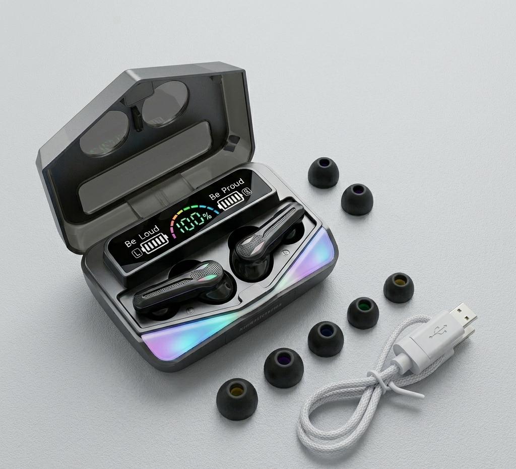 M28 Gaming Earbuds – ANC Wireless Bluetooth 5.1
