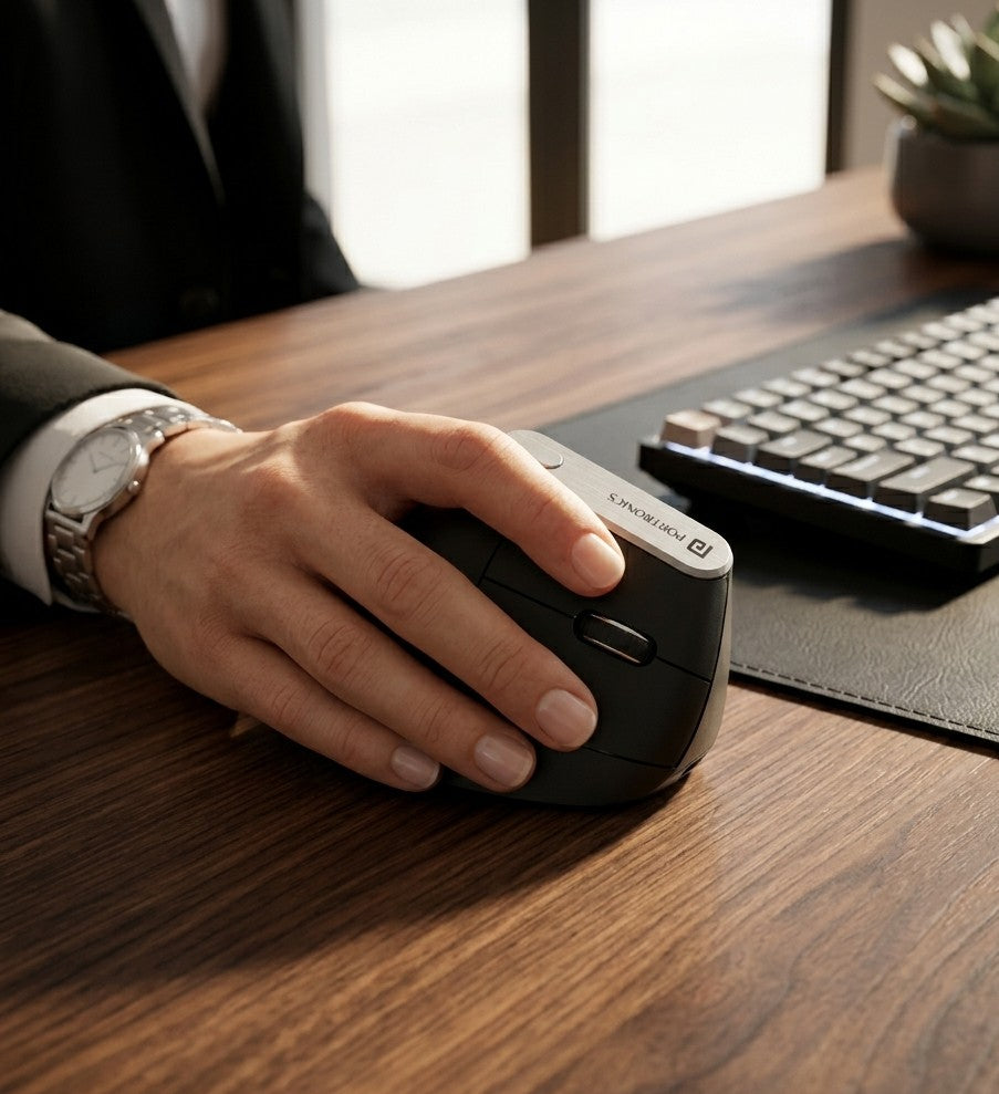 ErgoMouse Pro – Wireless Vertical Ergonomic Mouse
