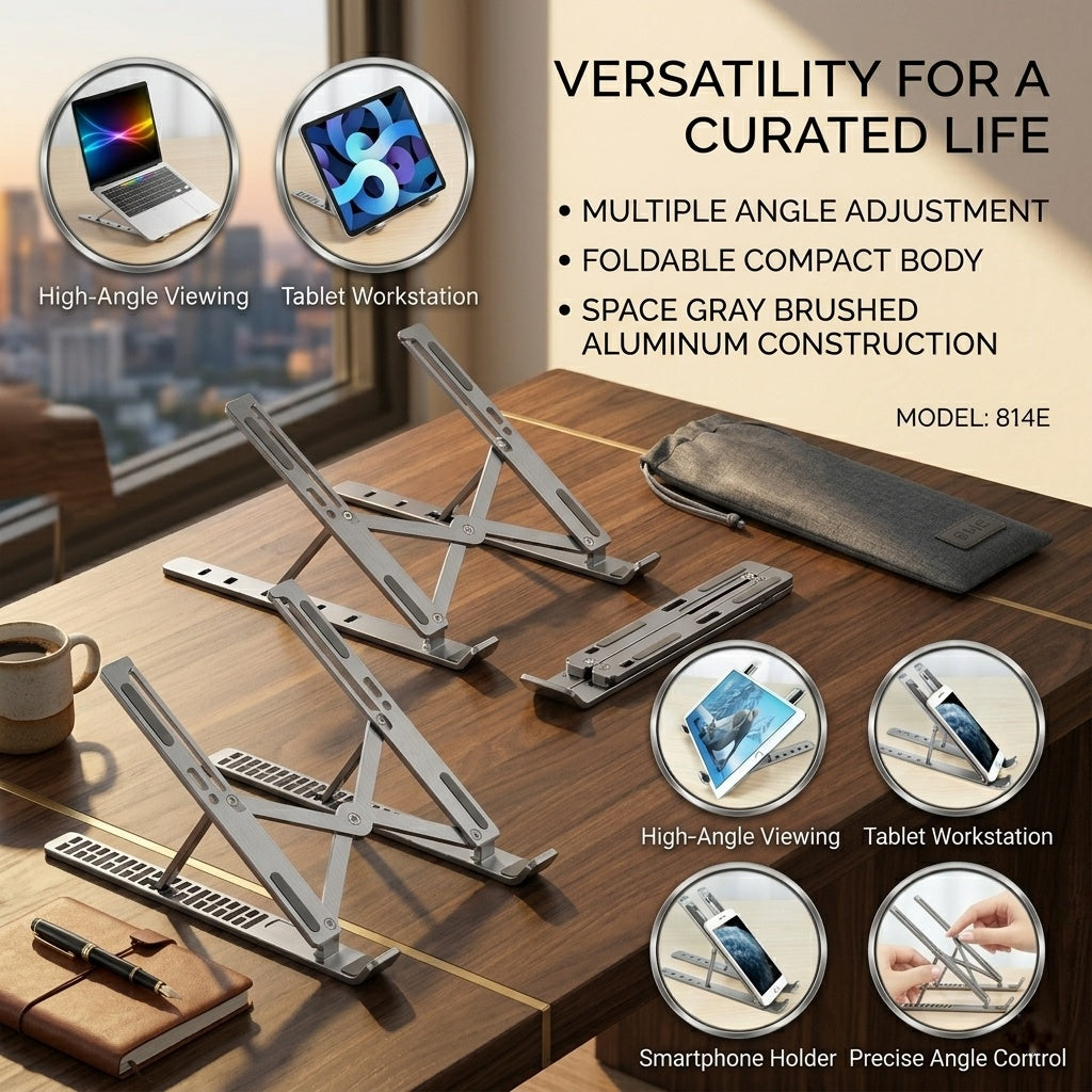 FlexLift Pro – Foldable Adjustable Laptop Stand